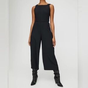 Aritzia Wilfred Black Jumpsuit Encoulement Size 10